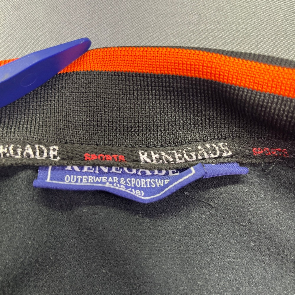 Renegade San Francisco Giants Jacket MLB Full Zip Track Black Orange L (16-18) - Picture 4 of 8